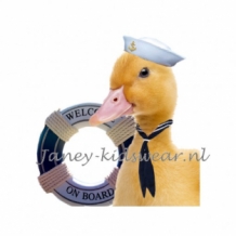 images/productimages/small/Strijkapplicatie Eend Matroos Kapitein Duck.jpg